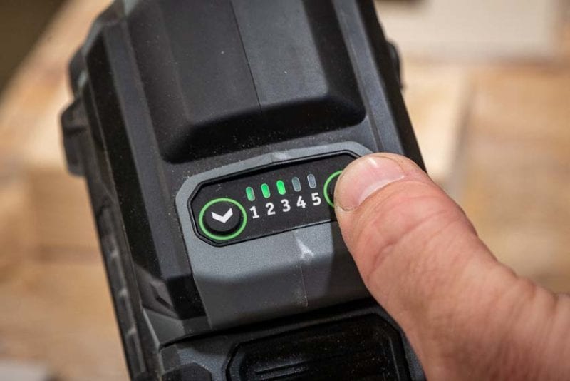 Flex 24V Oscillating Multi-Tool Controls