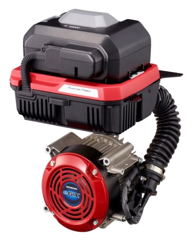 Honda eGX seperate motor system