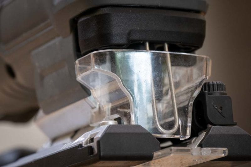 Flex 24V Cordless D-Handle Jigsaw Chip Guard