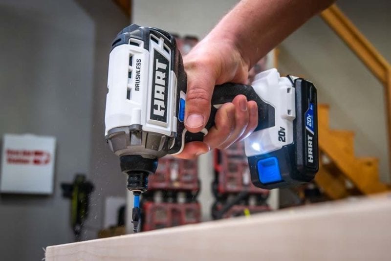 Hart 20V Brushless 4-Tool Combo Kit | Brushless Impact Driver