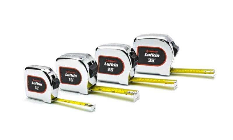 Lufkin Chrome Power Tapes