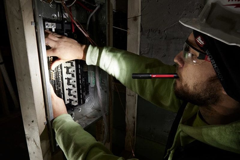 Milwaukee Rechargeable 250-Lumen Penlight with Laser