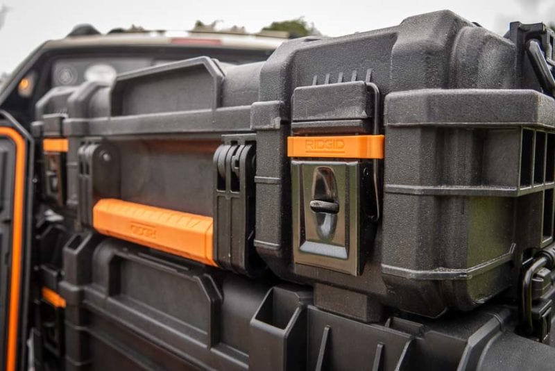 Ridgid Stackable Tool Box System Latch