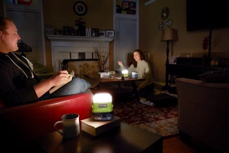 Ryobi Compact LED Area Light Living Room