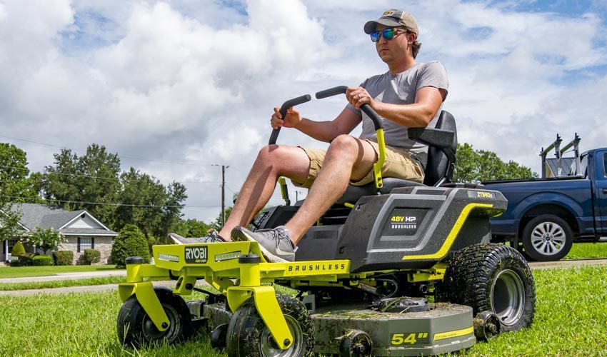 Ryobi HP Brushless 54-Inch Zero Turn Lawn Mower