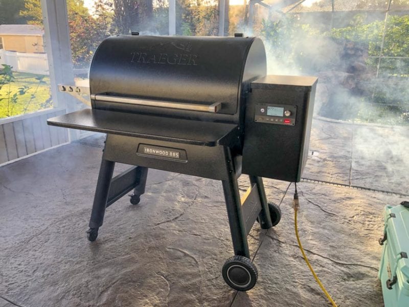 Traeger Ironwood 885 Pellet Smoker Grill Super Smoke Mode