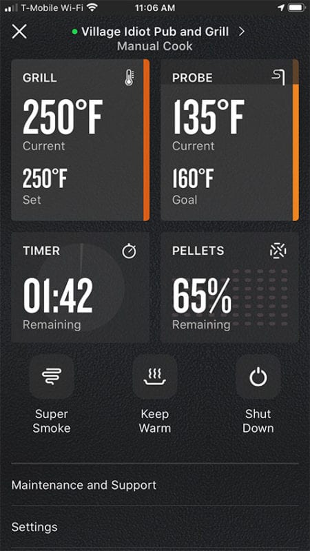 Cooking with WiFire and the Traeger App