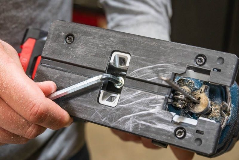 Bosch Core18 Jigsaw Bevel Adjust