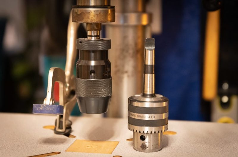 Keyless and keyed chuck