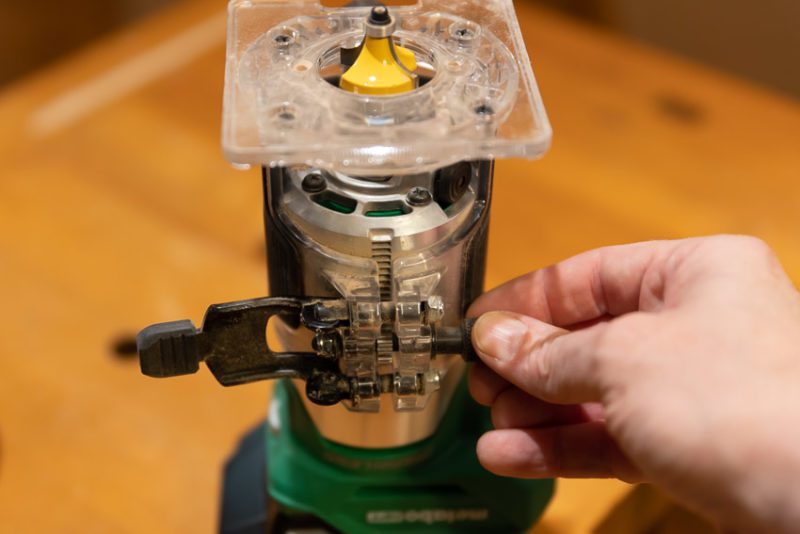 Metabo HPT Trim Router Height