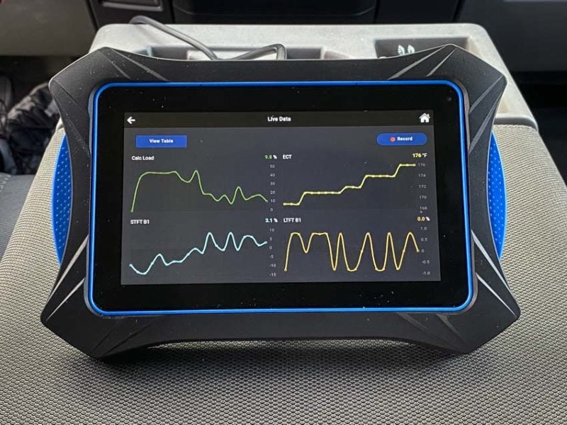 Innova 7111 live vehicle data
