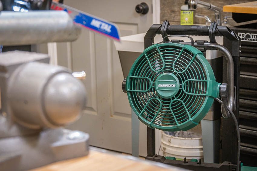 Masterforce 20V Cordless Hybrid Jobsite Fan Review 5990