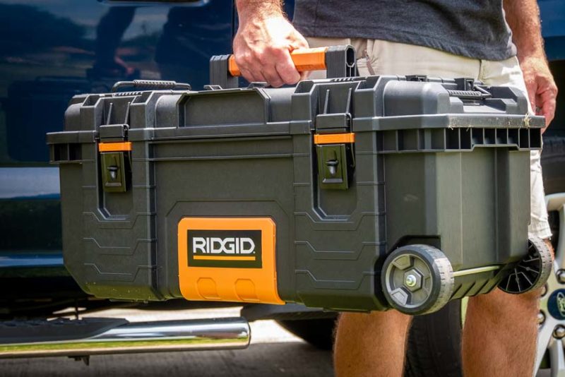 Ridgid Mobile Job Box Handle 2