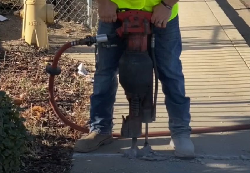 Makinex Lift Assist for Jackhammers and Demo