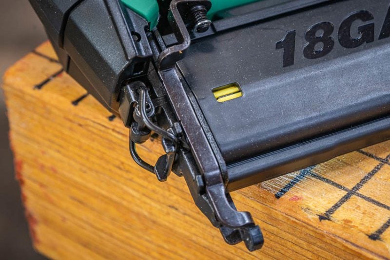 Metabo 18V 18ga. Brad Nailer Low Nails