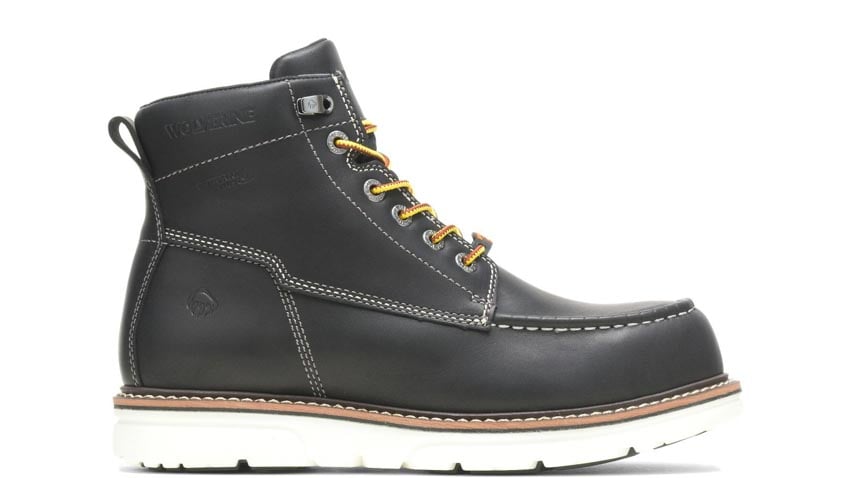Wolverine I-90 Durashocks Moc Toe Wedge Work Boots