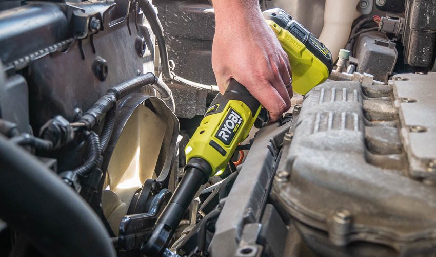 Ryobi Extended Reach Cordless Ratchet