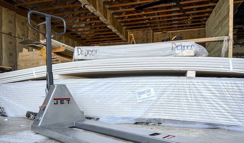 Jet Tools pallet jack truck