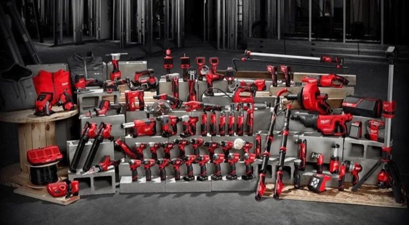 Milwaukee M12 tools