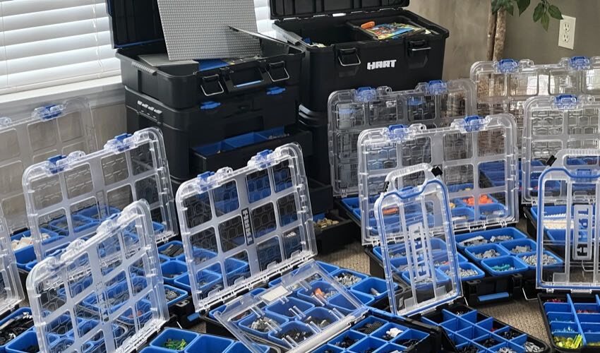 Best Lego Storage and Organization Ever HART Tools STACK System