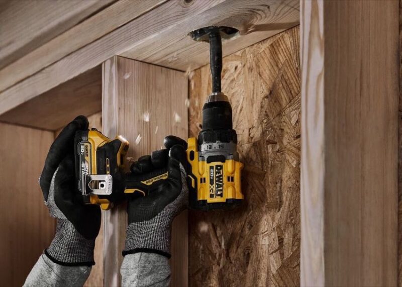 DeWalt 20V Drill plumbing rough-in