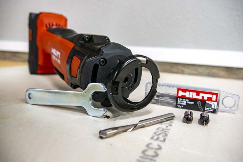 Hilti SCO 6-22 Bit Changes