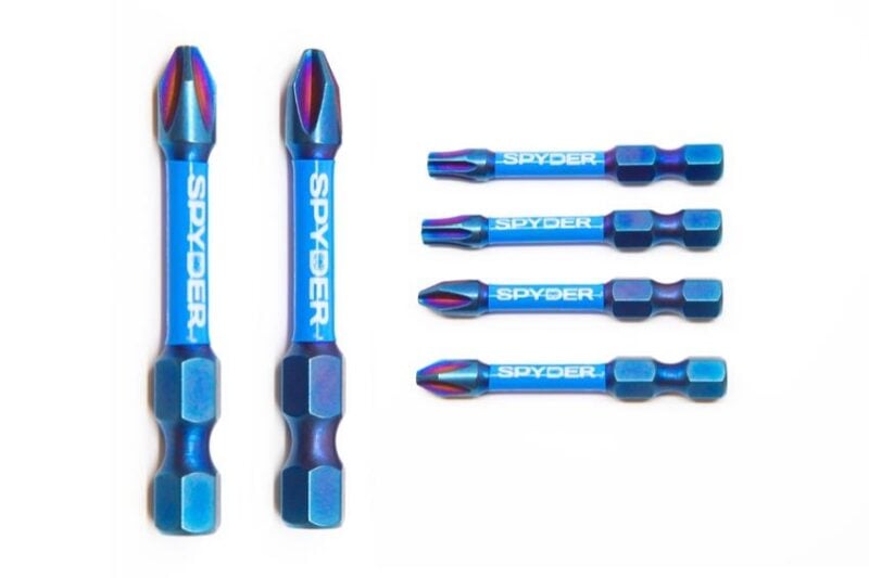 Spyder Mach-Blue Driver Bits