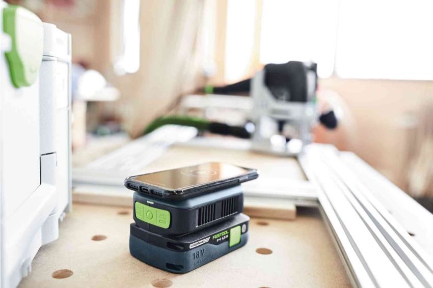 Festool Bluetooth wireless phone charger