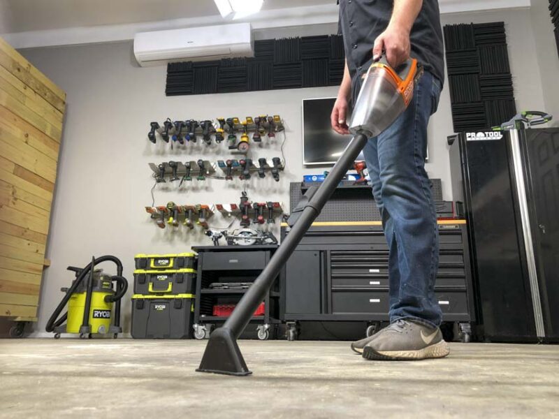 Ridgid 18V handheld vacuum