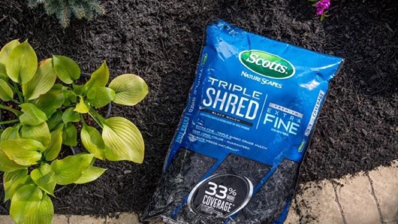 Scotts Triple Shred Mulch