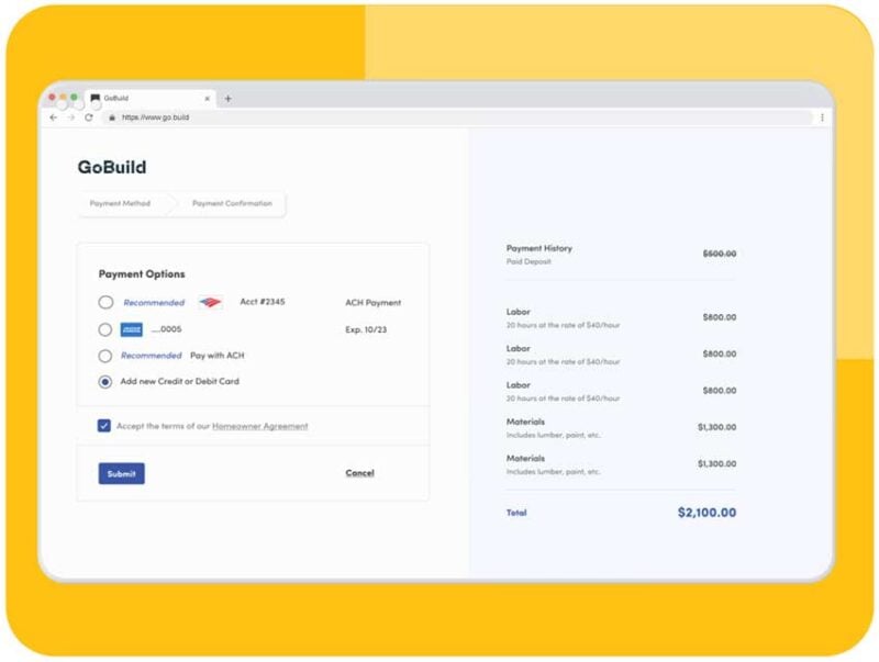 making online payments checkout