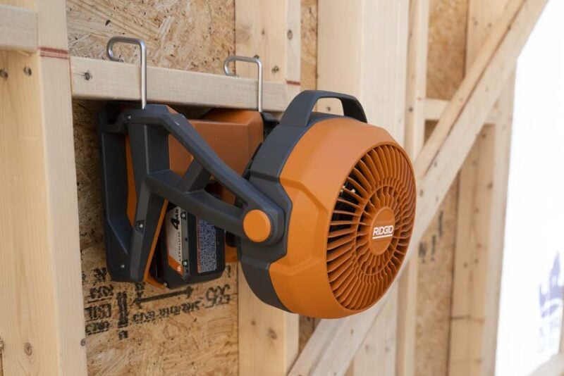 Ridgid 18V Cordless Jobsite Fan Review