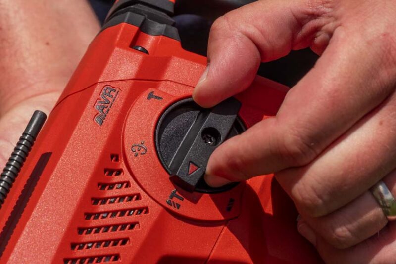 Rotary Hammer Mode Selection