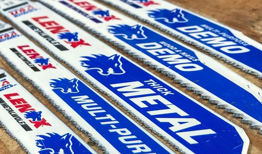 Lenox Wave Edge Bi-Metal Reciprocating Saw Blades