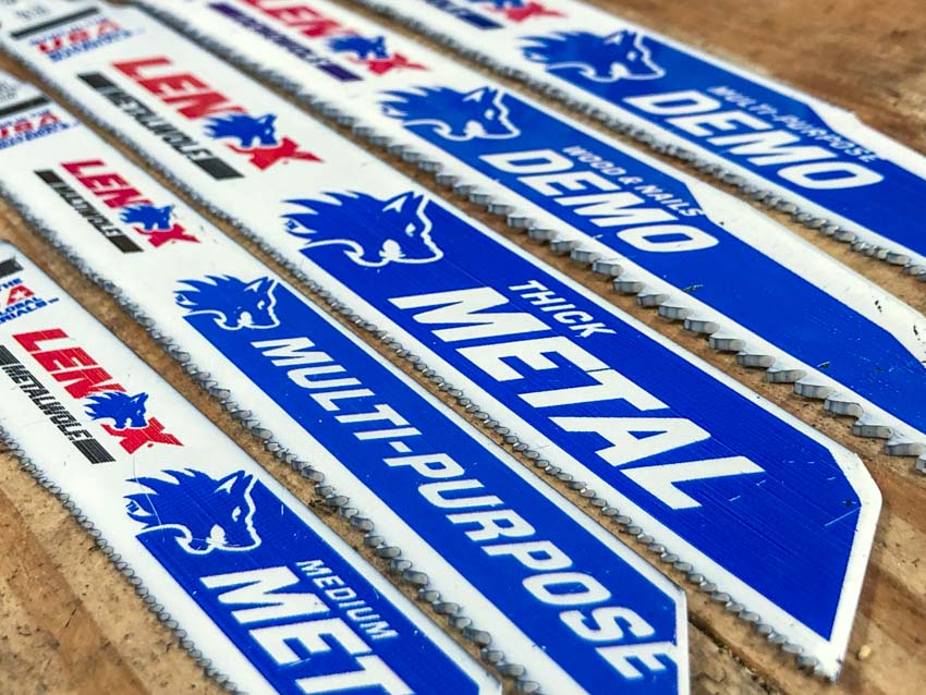 Lenox Wave Edge Bi-Metal Reciprocating Saw Blades