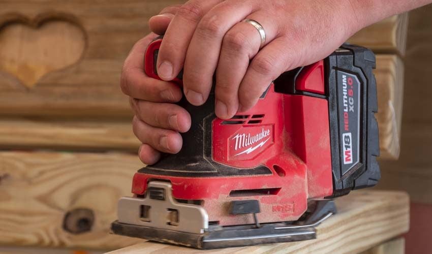 Milwaukee M18 Cordless Orbital 1/4-Sheet Sheet Sander