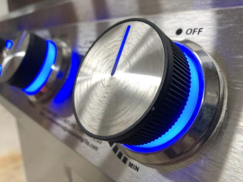 Backlit Burner Knobs