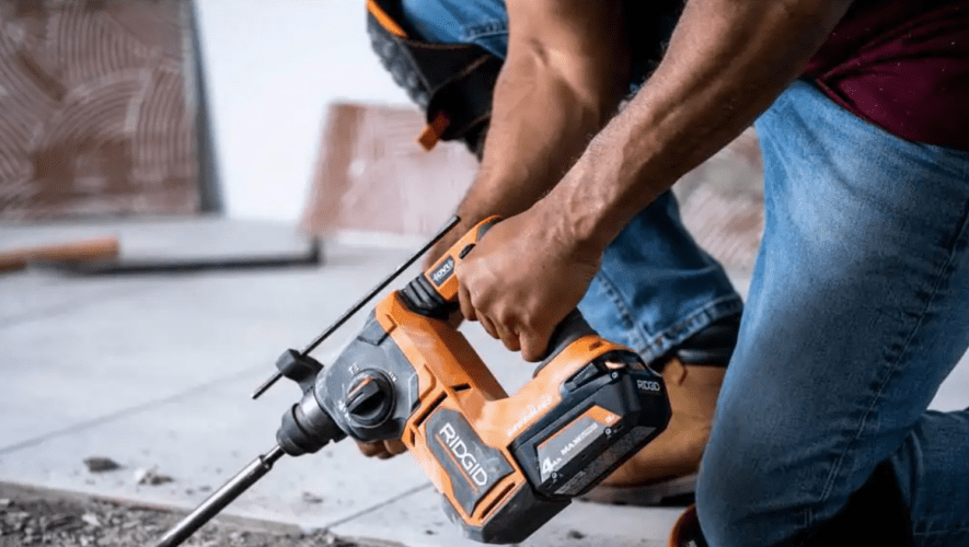 Ridgid SDS-plus rotary hammer
