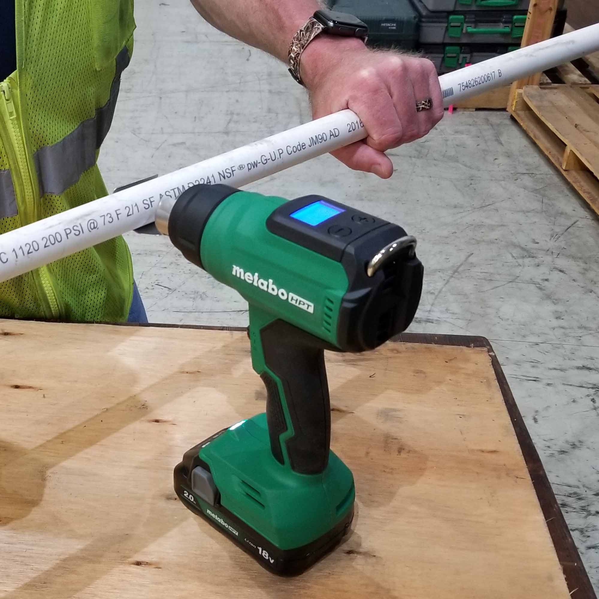 Metabo HPT cordless heat gun