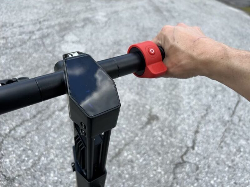 LCD display outdoors