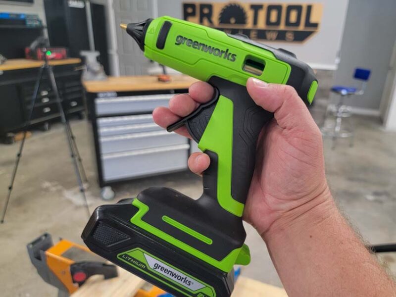 Greenworks 24V Cordless Hot Glue Gun Review