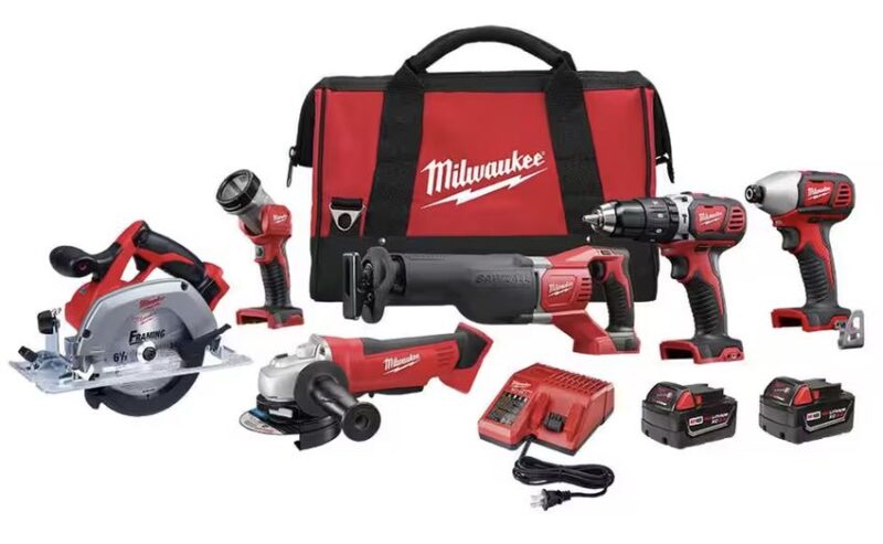 Milwaukee 2696-26 M18 6-Tool Combo Kit