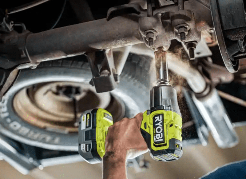 Ryobi Cordless 1/2-Inch Impact Wrenches
Ryobi 18V One+ HP Brushless PBLIW01: The High-Torque Option
