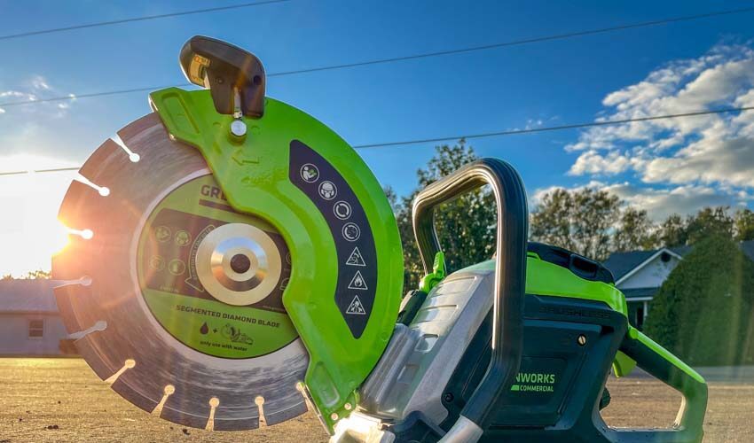 Greenworks Commercial 82V 12-Inch Power Cutter Review