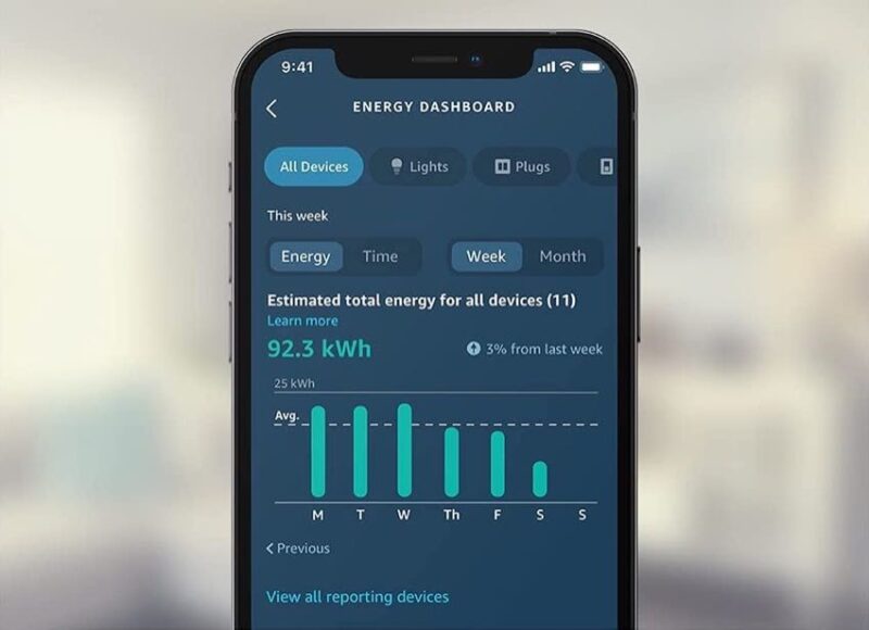 monitor energy savings smart thermostat