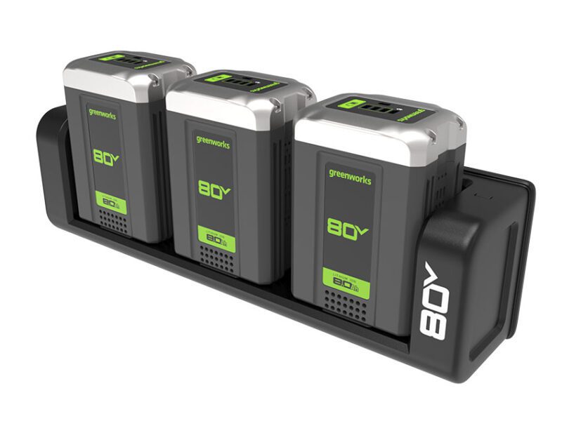 Greenworks 80V 3-Port Charger