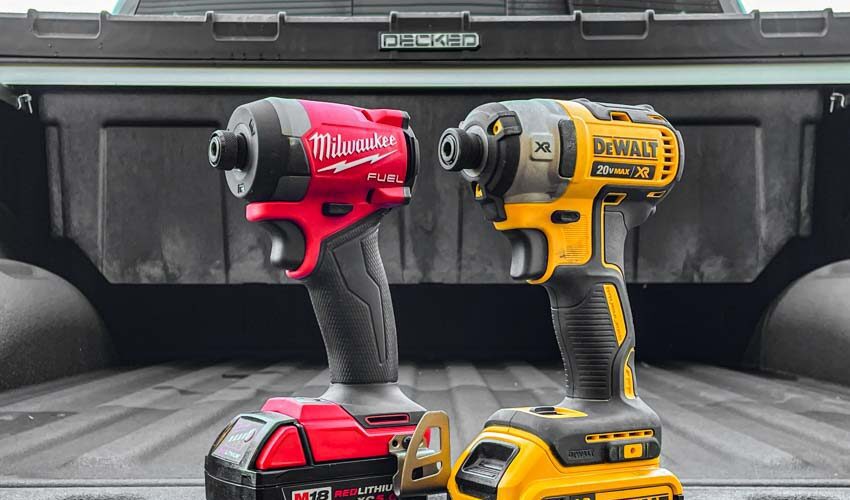 DeWalt Vs Milwaukee Impact Driver Head-To-Head Review