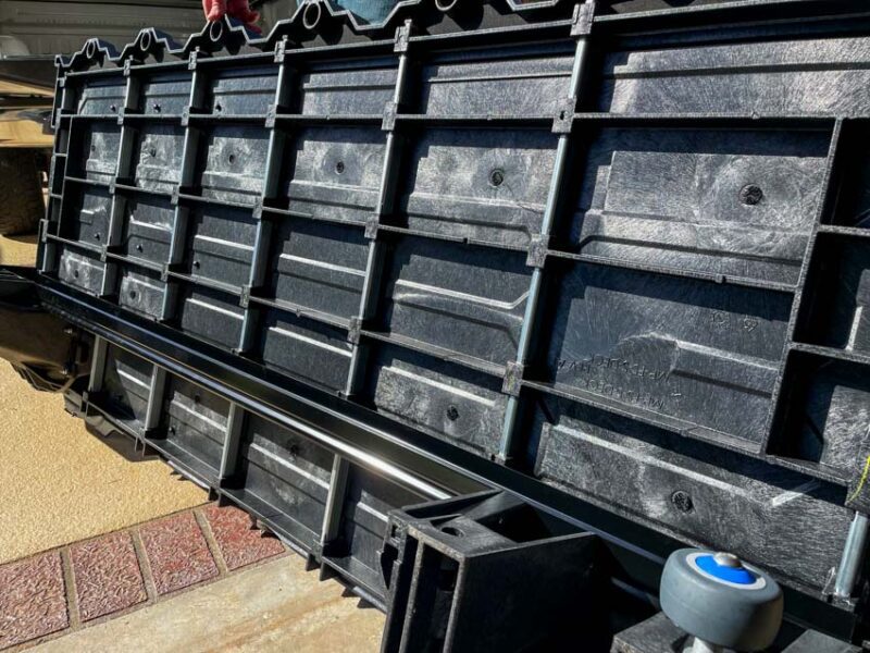 Decked Truck Bed Drawer System Construction