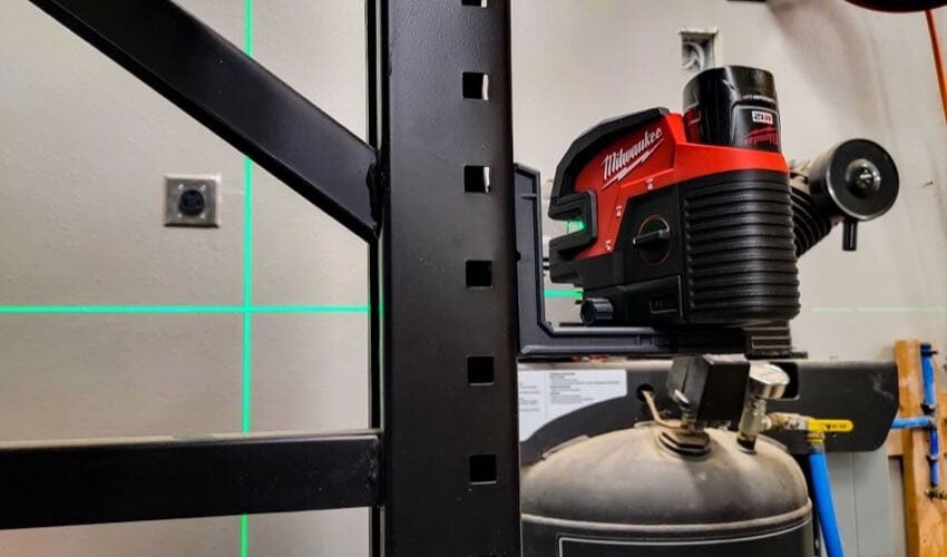 Milwaukee Cross Line 4-Point Laser