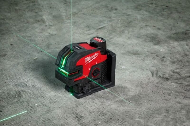 Milwaukee Cross Line 4-Point Laser
